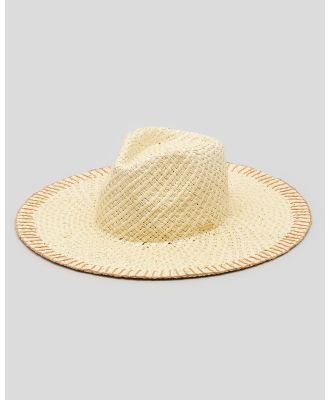 Billabong Women's Stitched Panama Hat in Natural
