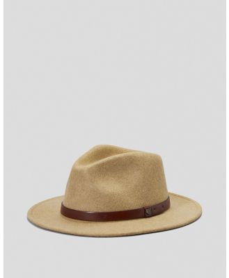 Brixton Men's Messer Felt Hat in Cream
