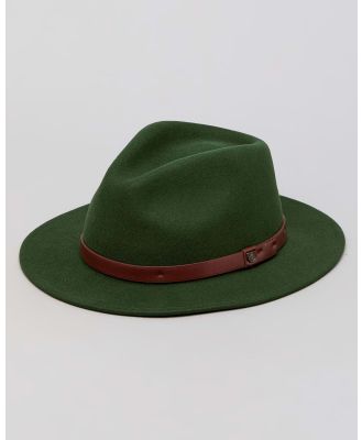Brixton Men's Messer Felt Hat in Green