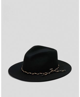 Brixton Men's Messer Western Felt Hat in Black