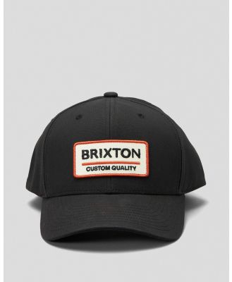 Brixton Men's Palmer Proper X Mp Snapback Hat in Black