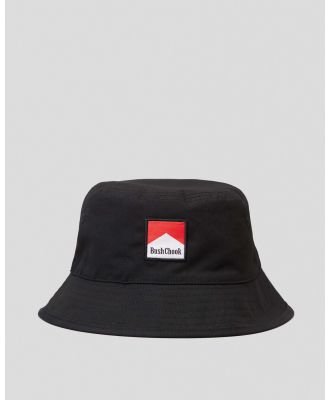 Bush Chook Men's Smoko Reversible Bucket Hat in Red