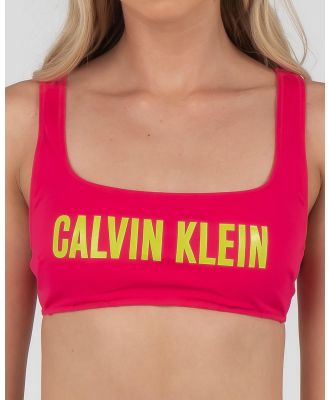Calvin Klein Women's Intense Power Bikini Top in Pink