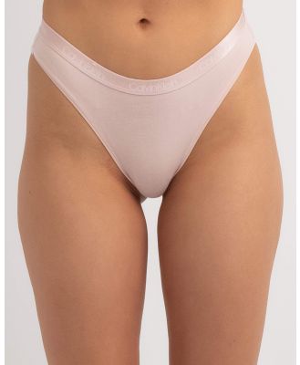 Calvin Klein Women's Radiant Cotton Bikini Brief in Pink