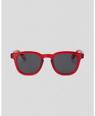 Carve Men's Havana Polarised Sunglasses in Red