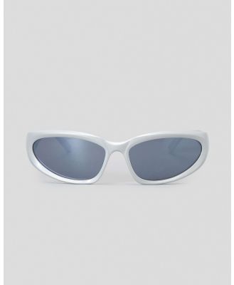 Carve Men's Kubix Polarised Sunglasses in Silver