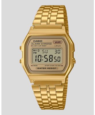 Casio Men's A158Wetg-9A Watch in Gold