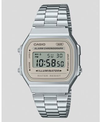 Casio Men's A168Wa-8A Watch in Grey