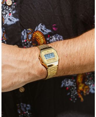 Casio Men's A168Wg-9 Vintage Watch in Gold