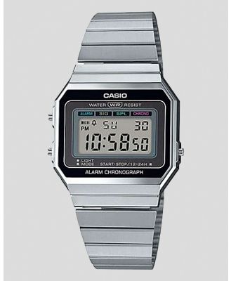 Casio Men's A700W-1A Watch in Silver