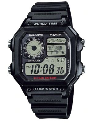 Casio Men's Ae-1200 Watch in Black