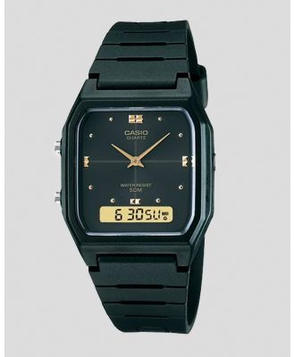 Casio Men's Aw48He-1A Watch in Black