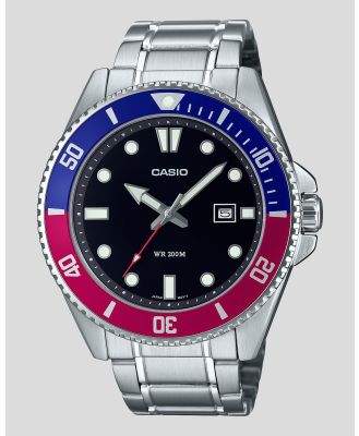 Casio Men's Mdv107D-1A3 Watch in Black