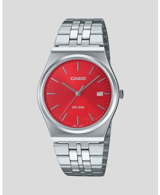 Casio Men's Mtpb145D-4A Watch in Red