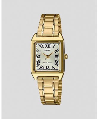 Casio Women's Ltpv007G-9B Watch in Gold