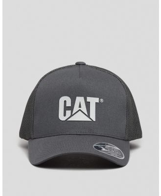 Cat Men's Reflective Logo Cap in Grey