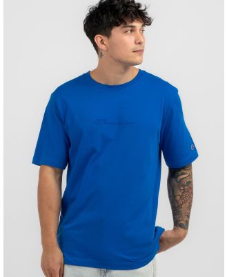 Champion Men's Rochester Tech T-Shirt in Blue
