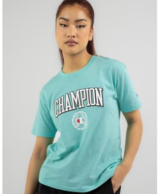 Champion Women's Graphic T-Shirt in Blue