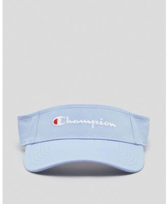 Champion Women's Logo Visor Hat in Blue
