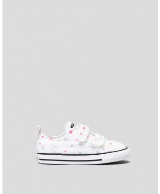 Converse Girl's Chuck Taylor All Star Easy On Sparkle Party Shoes in Pink