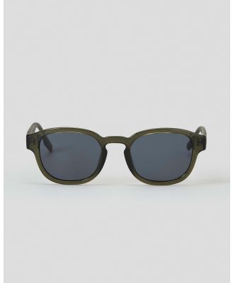 Converse Men's Fluidity Round Sunglasses in Black