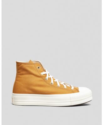 Converse Women's Chuck Taylor All Star Lift Shoes in Orange