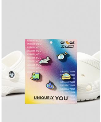 Crocs Girl's Tiny Vehicles Jibbitz 5 Pack