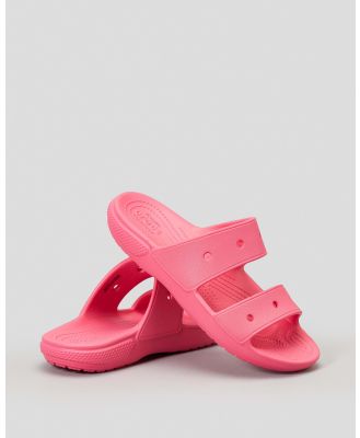 Crocs Women's Classic Sandals in Pink