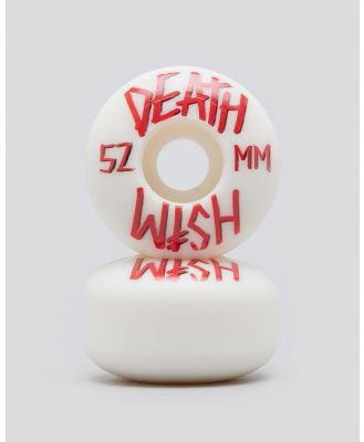 Deathwish Stacked 52Mm Wheels in White