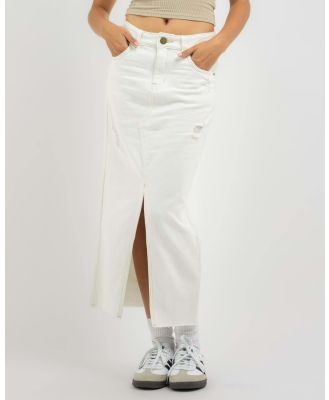 DESU Women's Matilda Maxi Skirt in Cream