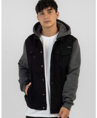 Dexter Men's Explicit Hooded Jacket in Black