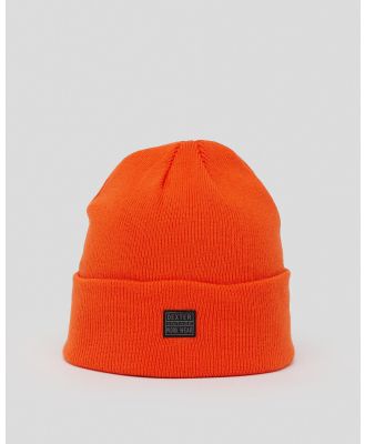 Dexter Men's Explosion Beanie Hat in Orange