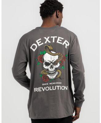Dexter Men's Solidify Long Sleeve T-Shirt in Grey