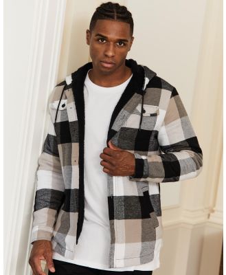 Dexter Men's Thorn Hooded Flanno in White