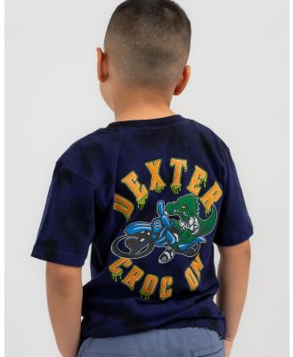 Dexter Toddlers' Just Croc'n T-Shirt in Navy