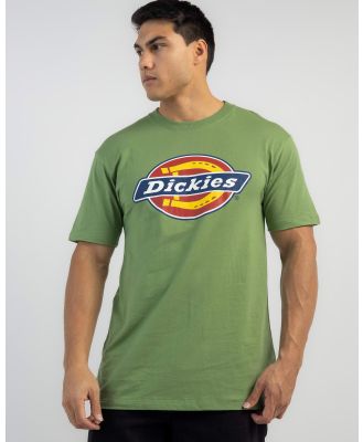 Dickies Men's Classic Logo T-Shirt in Green