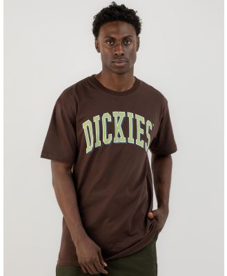 Dickies Men's Longview T-Shirt in Brown
