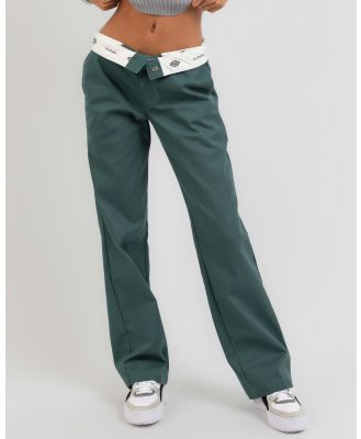 Dickies Women's 874 Washed Originals Pants in Green