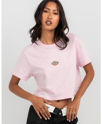 Dickies Women's Classic Logo T-Shirt in Pink