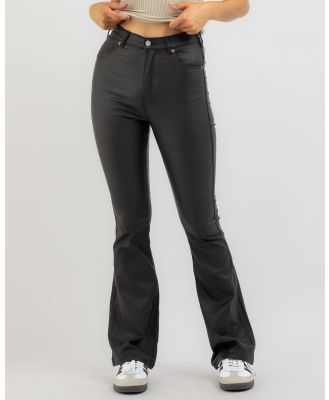 Dr Denim Women's Moxie Flare Jeans in Black