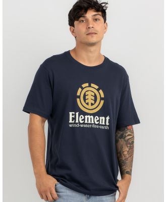 Element Men's Vertical T-Shirt in Navy