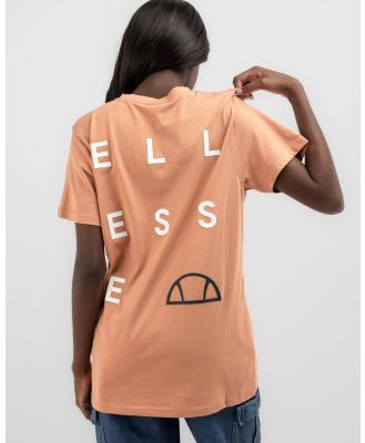 Ellesse Women's Coalio T-Shirt in Brown