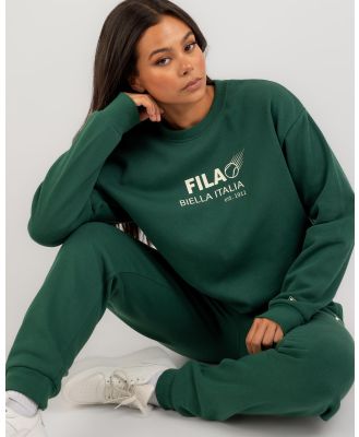 Fila Women's City Sport Bf Sweatshirt in Green