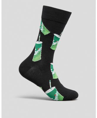 FOOT-IES Men's Sprite Cup Socks in Black