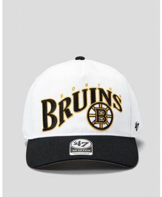 Forty Seven Men's Boston Bruins Wave 47 Hitch Cap in White