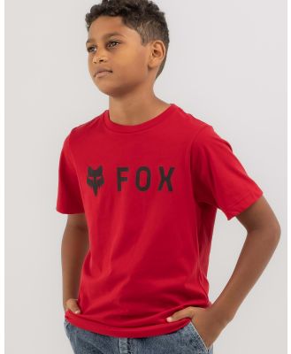 Fox Boys' Absolute T-Shirt in Red