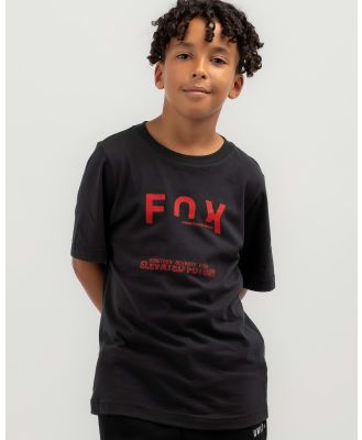 Fox Boys' Intrude T-Shirt in Black