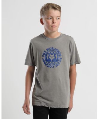 Fox Boys' Next Level T-Shirt in Grey