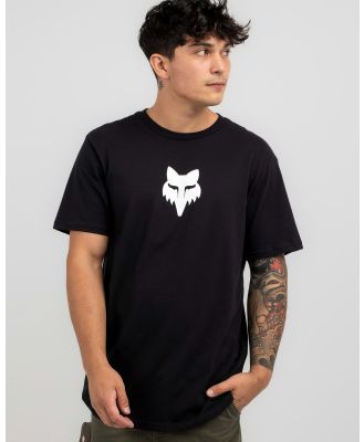 Fox Men's Head Premium T-Shirt in Black