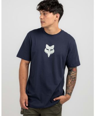 Fox Men's Head Premium T-Shirt in Navy